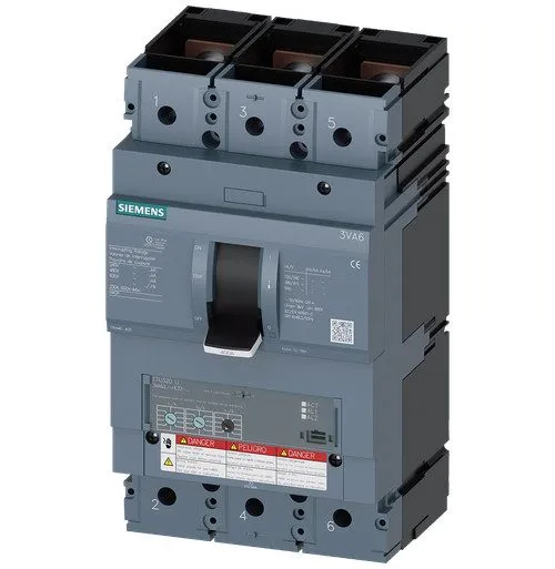 Автоматический выключатель 3VA6340-7HL31-0AA0 Siemens 400A 600V 3-Pole 3VA6 Mold