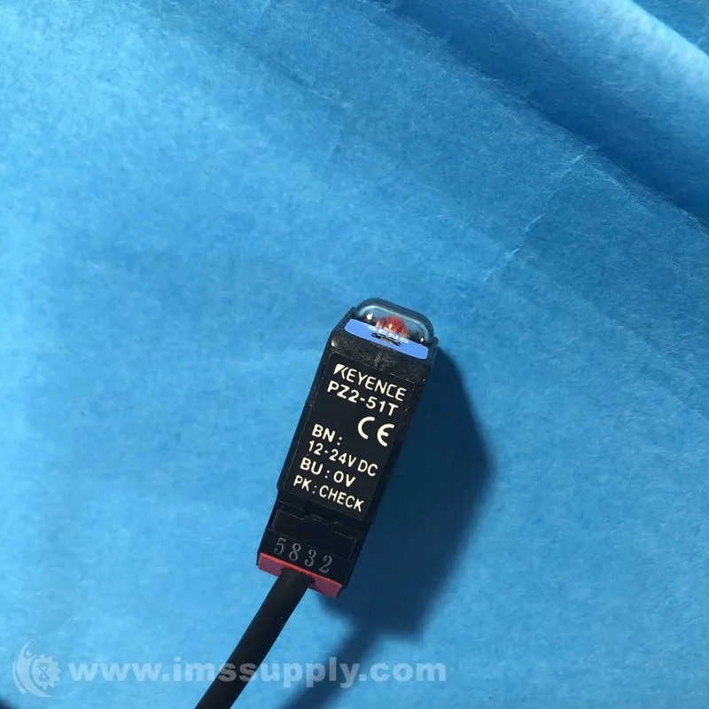 Фотоэлектрический датчик Keyence Photoelectric Sensor NPN12-24VDC Red LED PZ2-51
