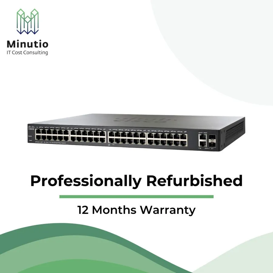 Коммутатор Cisco SF220-48P-K9-EU
