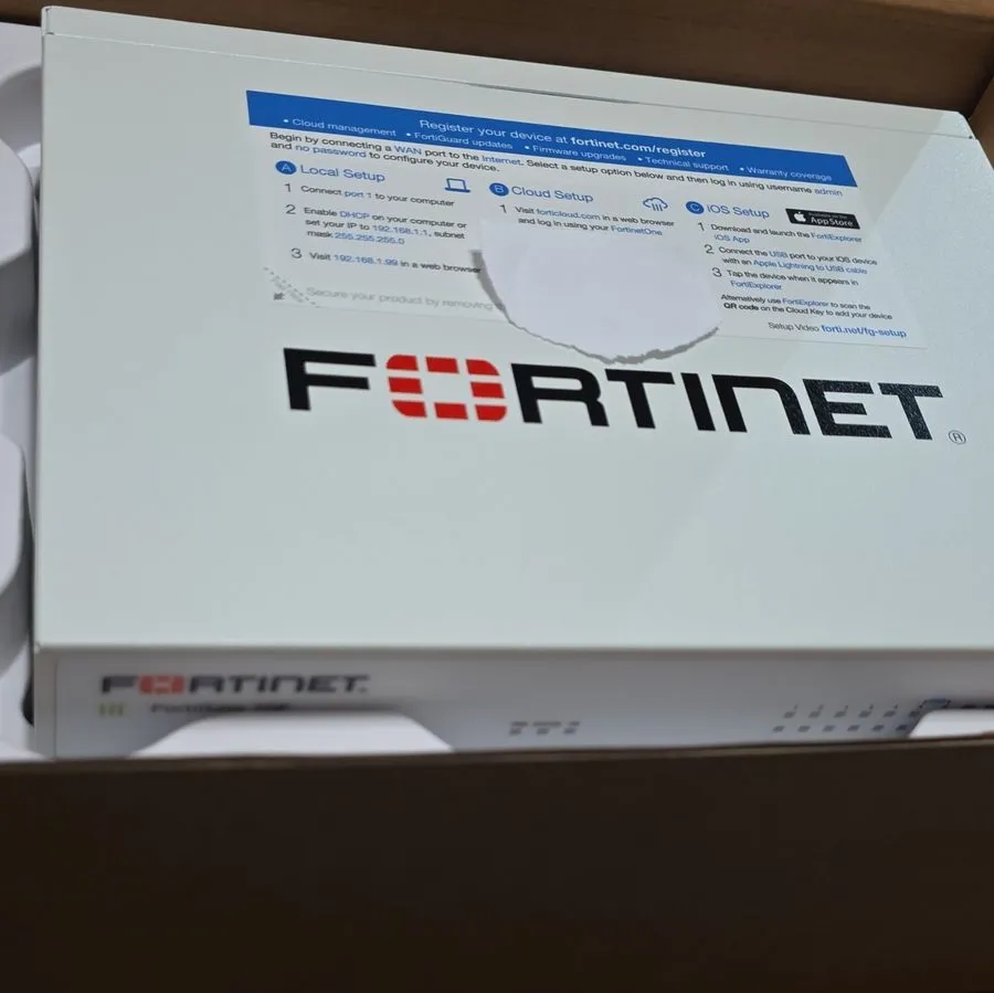 Межсетевой экран FORTINET FG-70F FORTIGATE 70F FIREWALL 9 PORTS SD-WAN PARTS — фото лота 1