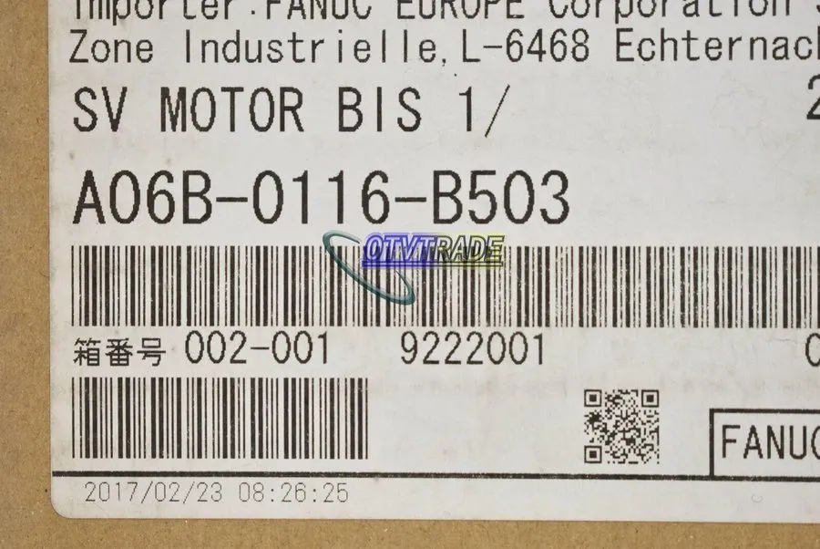 Серводвигатель FANUC AC SERVO MOTOR A06B-0116-B503