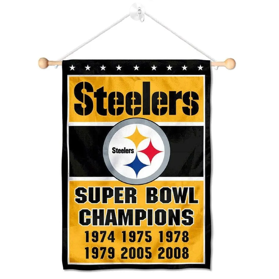 Вакуумная присоска 6-Time Champions Banner Flag