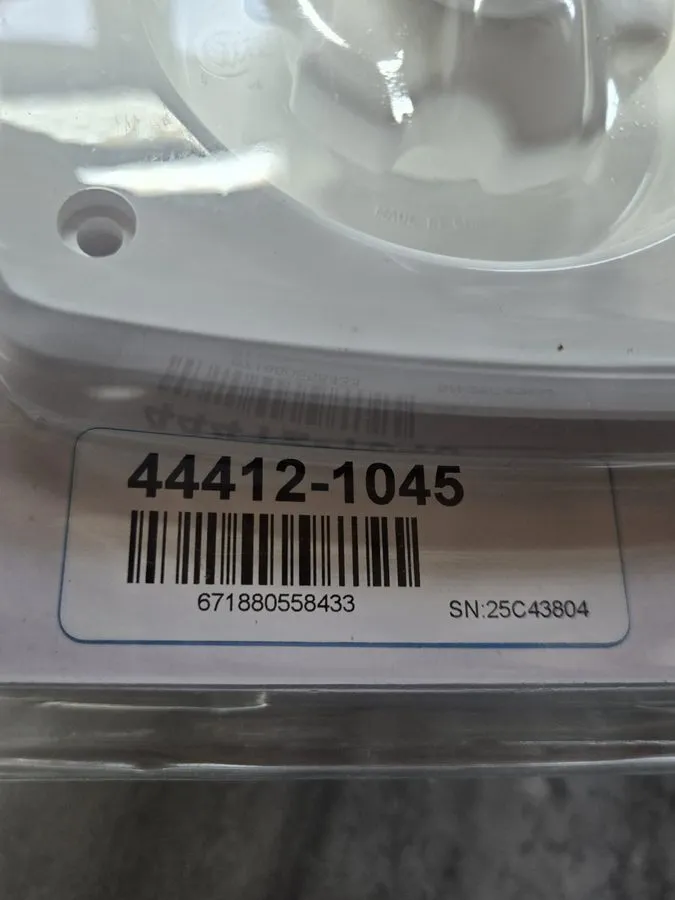 Трубопроводная арматура Jabsco Water Pressure Regulator Flush Mount White 44412-