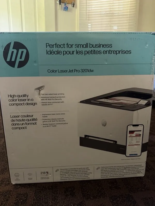 Лазерный принтер HP Color LaserJet Pro 3201dw Wireless Color Laser Printer Netwo
