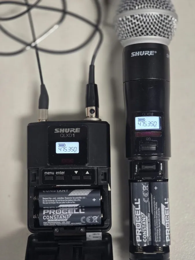 Радиосистема Shure QLXD 124/SM58 Digital Wireless Handheld Microphone ,Bodypac G