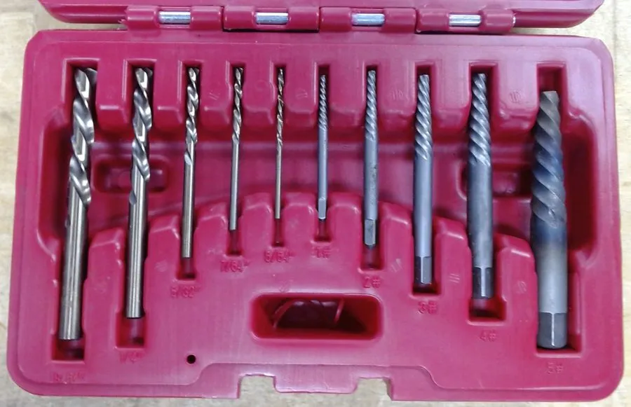 Режущий инструмент Mac Tools SPEX10MDS Cobalt Drill And Extractor Set — фото лота 1