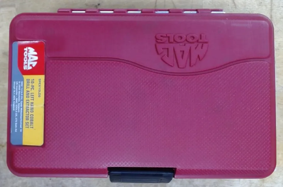 Режущий инструмент Mac Tools SPEX10MDS Cobalt Drill And Extractor Set — фото лота 2