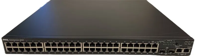 Коммутатор Dell PowerConnect 3548P 48-Port PoE Managed Gigabit Ethernet Switch