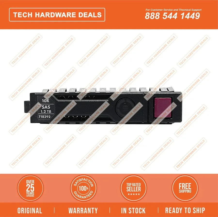 Жёсткий диск 718159-002 HPE MSA 1.2TB SAS 6G 10K SFF DP HDD