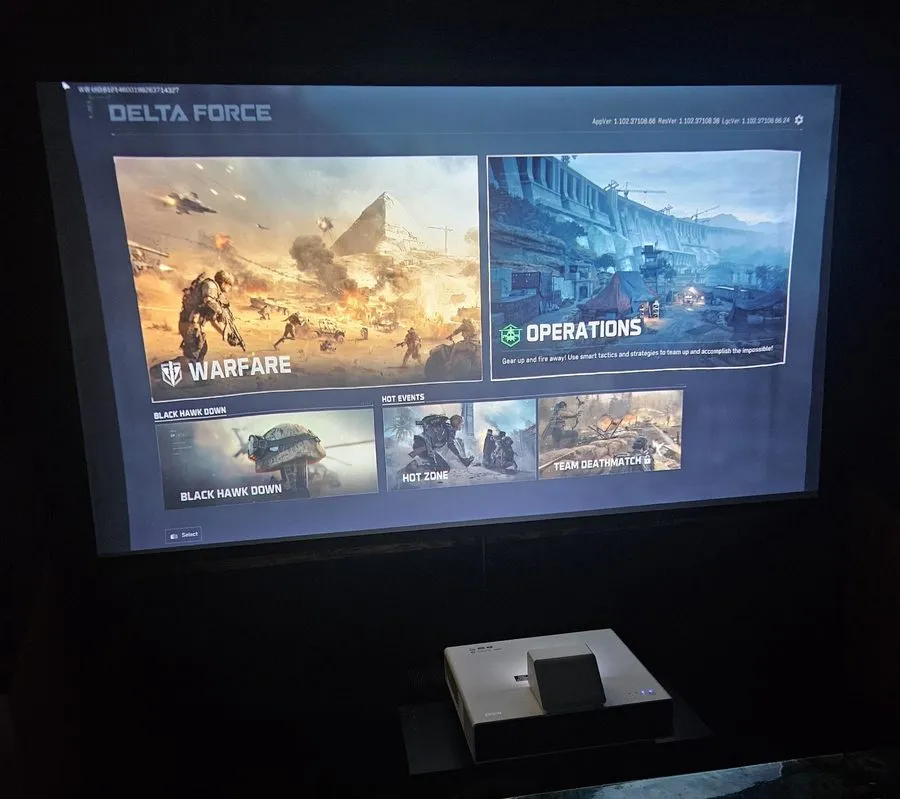 Проектор Epson EH-LS500W Ultra Short Throw Laser Projector W/ Remote & box 405 H