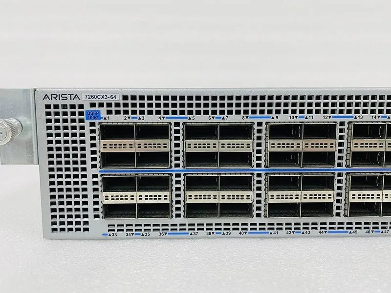 Коммутатор Arista DCS-7260CX3-64-F 64x 100G QSFP28 & 2x 10G SFP+ Ports Switch F- — фото лота 3