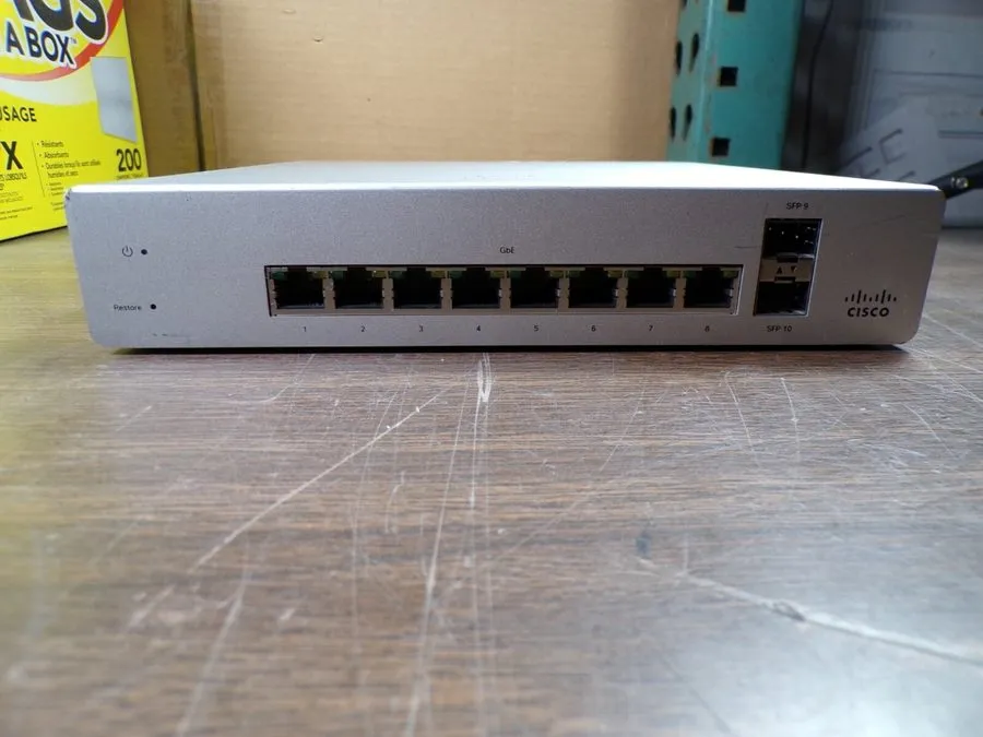 Коммутатор Cisco Meraki MS220-8-HW Cloud Managed 8 Port GigE Switch with POE