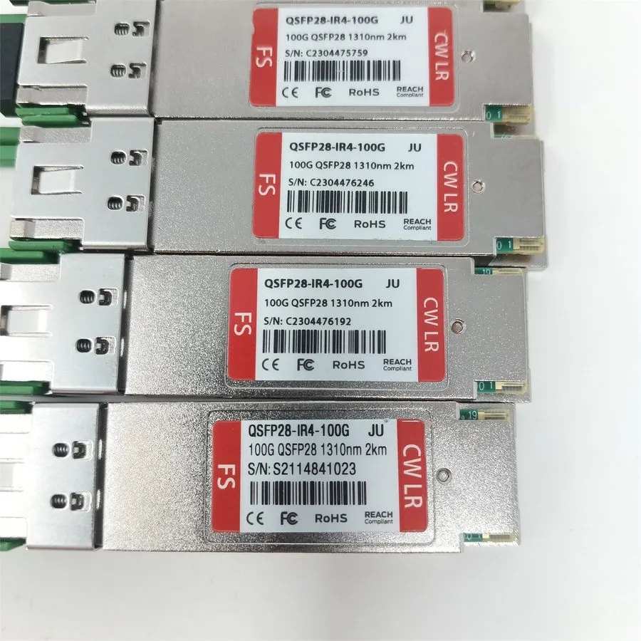 Трансивер FS QSFP28-IR4-100G 100G QSFP28 1310nm 2km Transceiver Modules