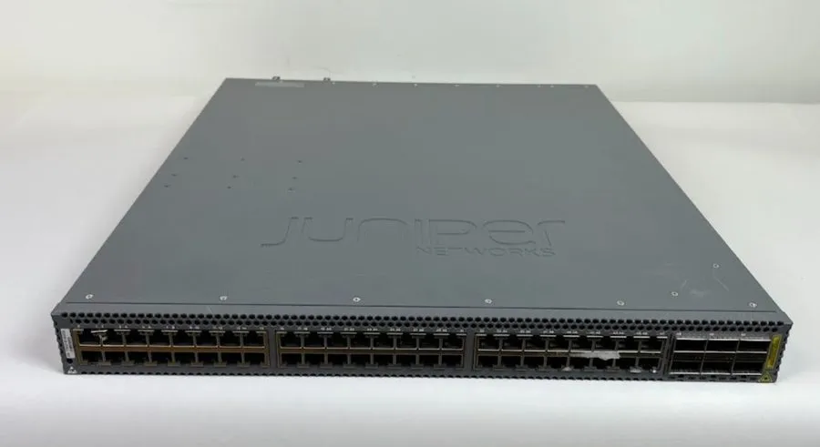 Коммутатор Juniper QFX5100-48S-D-3AFO 48-Port 10GbE SFP+ 6-Port 40GbE QSFP+ DC S — фото лота 1