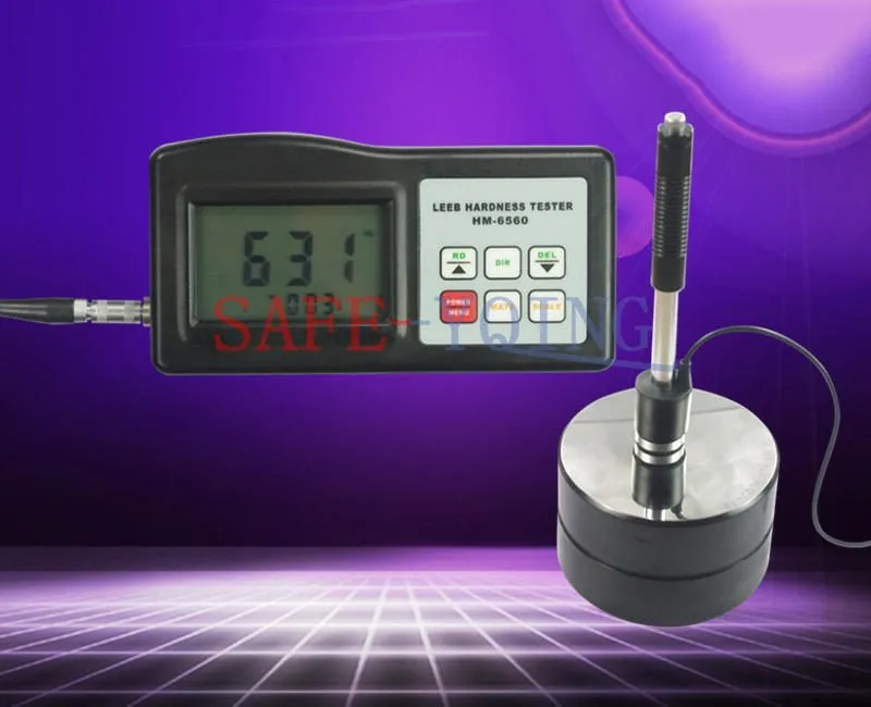 Твердомер HM-6560 Leeb Hardness Meter Tester 200-900 HLD Metals Durometer D Type