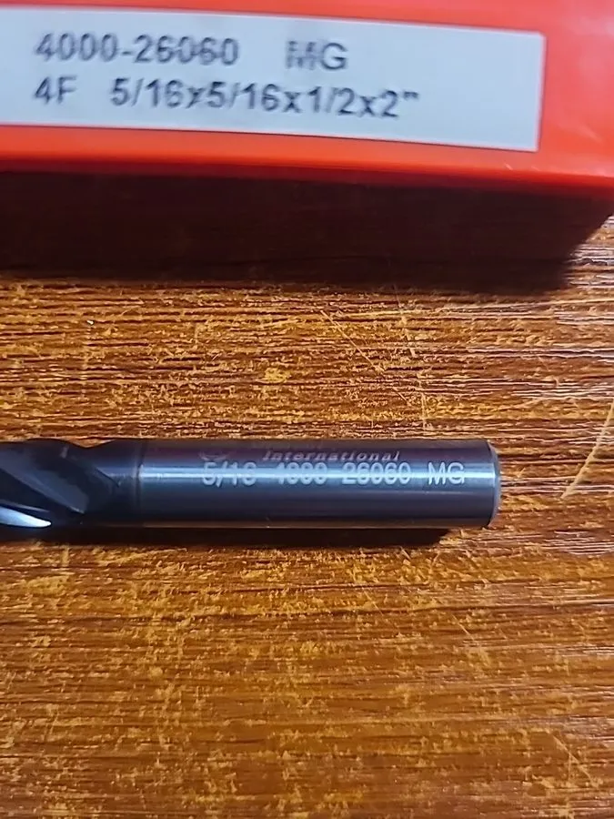 Режущий инструмент Minicut 5/16" Carbide Endmill 4 Flute 4000-26060 — фото лота 1