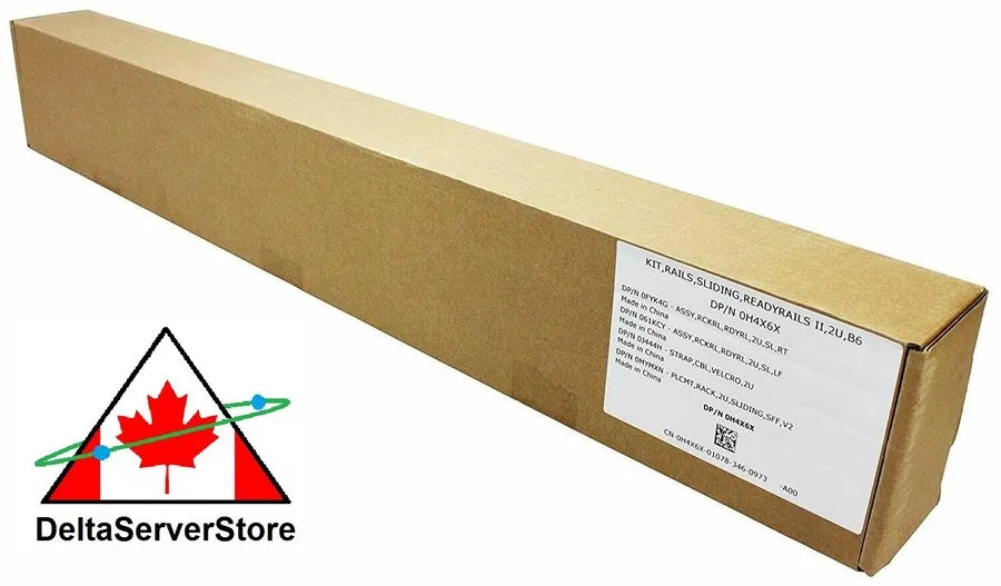 Комплект направляющих 2U Rack Mount Rails для Dell R520 R530 R720 R730 R820 H4X6