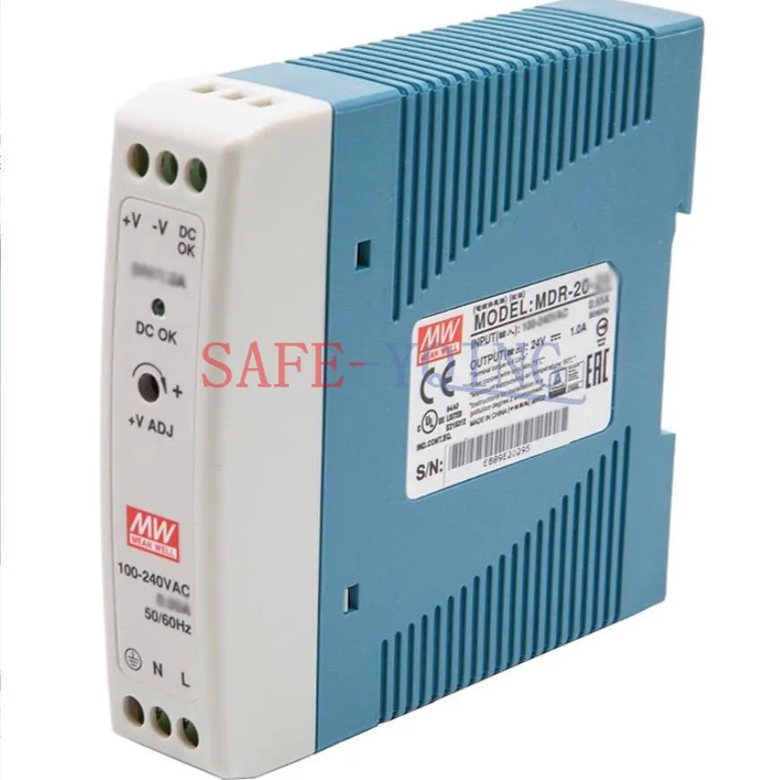 Блок питания Mean Well MDR-20-12 Industrial Din Rail Power Supply 12VDC 1.67A 20