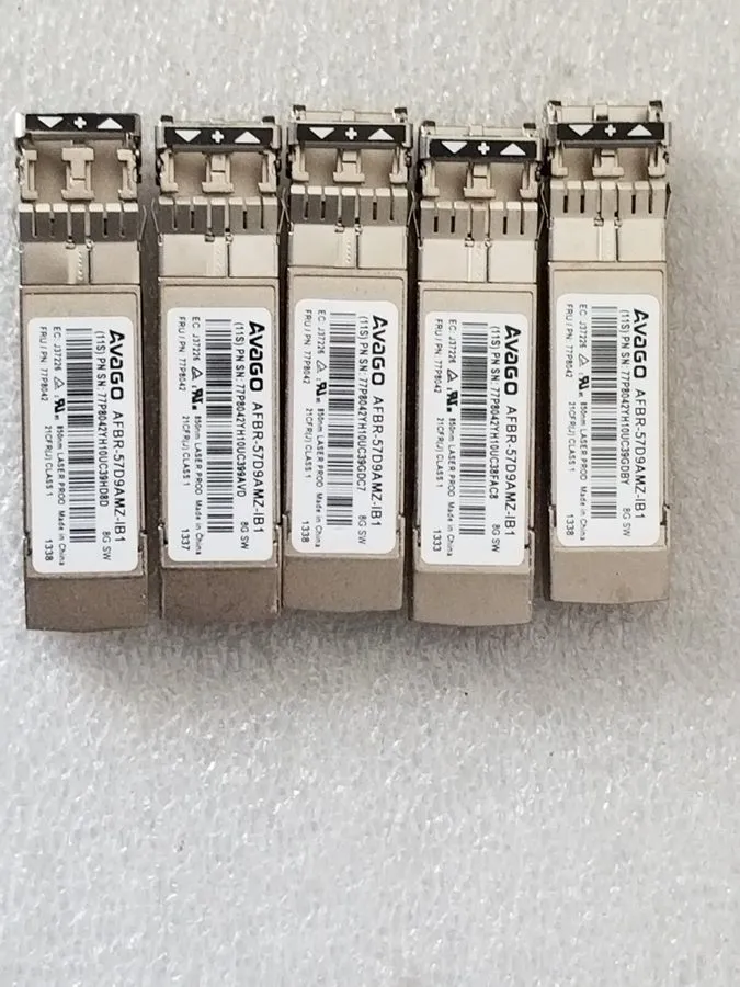 Трансивер 4 x IBM Avago AFBR-57D9AMZ-IB1 8Gb SW 850nm SFP+ FC Transceiver 77P804
