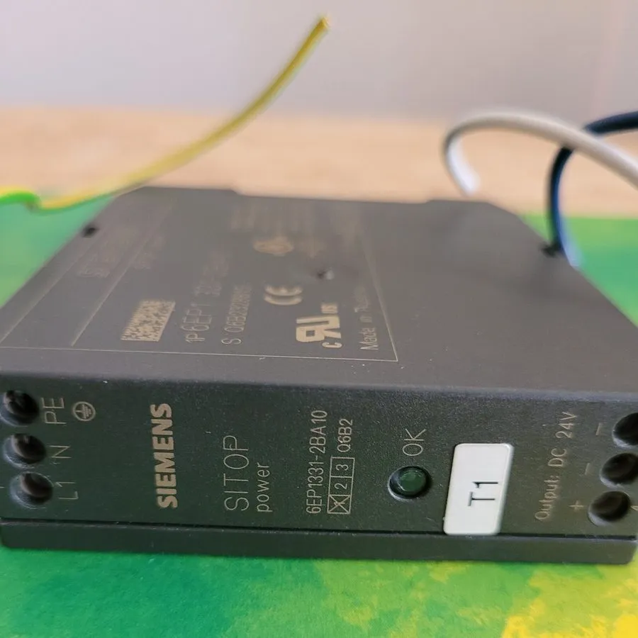 Блок питания 6EP1 331-2BA10 SIEMENS SITOP POWER SUPPLY, 24vDC .5 Amp Output — фото лота 1