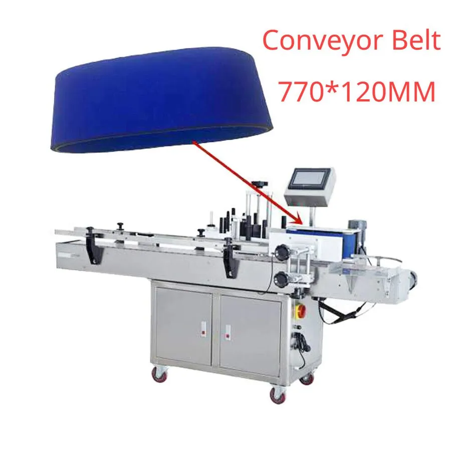 Конвейер Blue Sponge Conveyor Belt для MT-100/200 Labeling Machine 650 100mm 770 — фото лота 1
