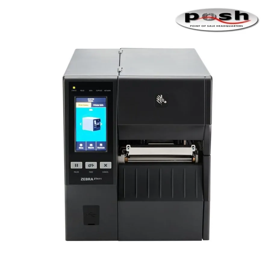 Принтер этикеток Zebra ZT411 Industrial Barcode Printer (ZT41142-T010000Z) USB,