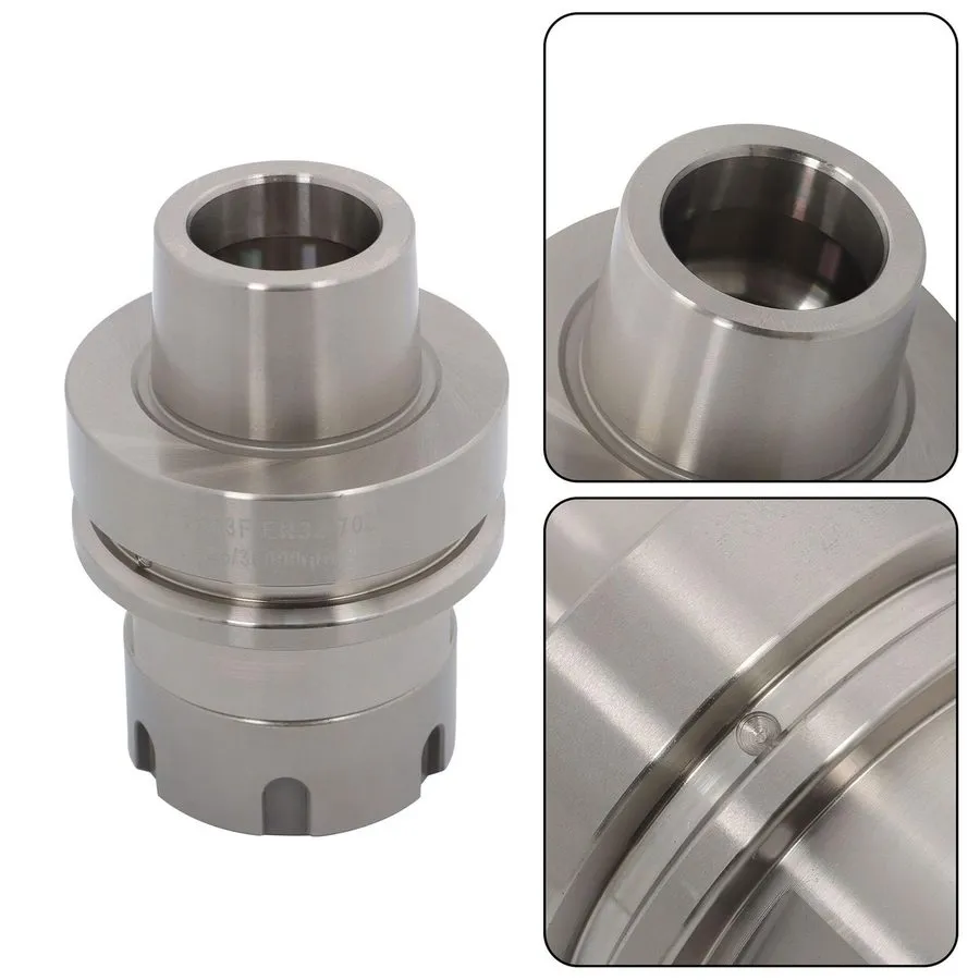 Режущий инструмент HSK63F ER32-70L Collet Chuck, Electroplated Balance, CNC Tool — фото лота 2