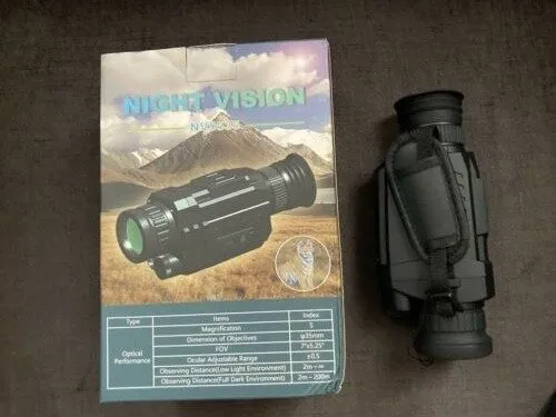 Оптико-электронная система NV0535 Digital Night Vision Monocular Camera -Infrare — фото лота 1