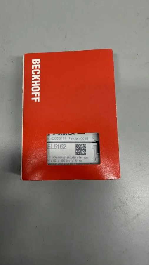 Энкодер BECKHOFF EL5152 EtherCAT Terminal, 2-Ch Encoder Interface, incremental, 
