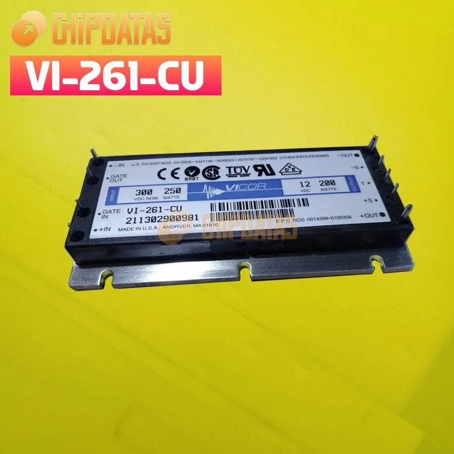 Модуль Vicor VI-261-CU DC-DC Converter Power Module 12V DC 200W