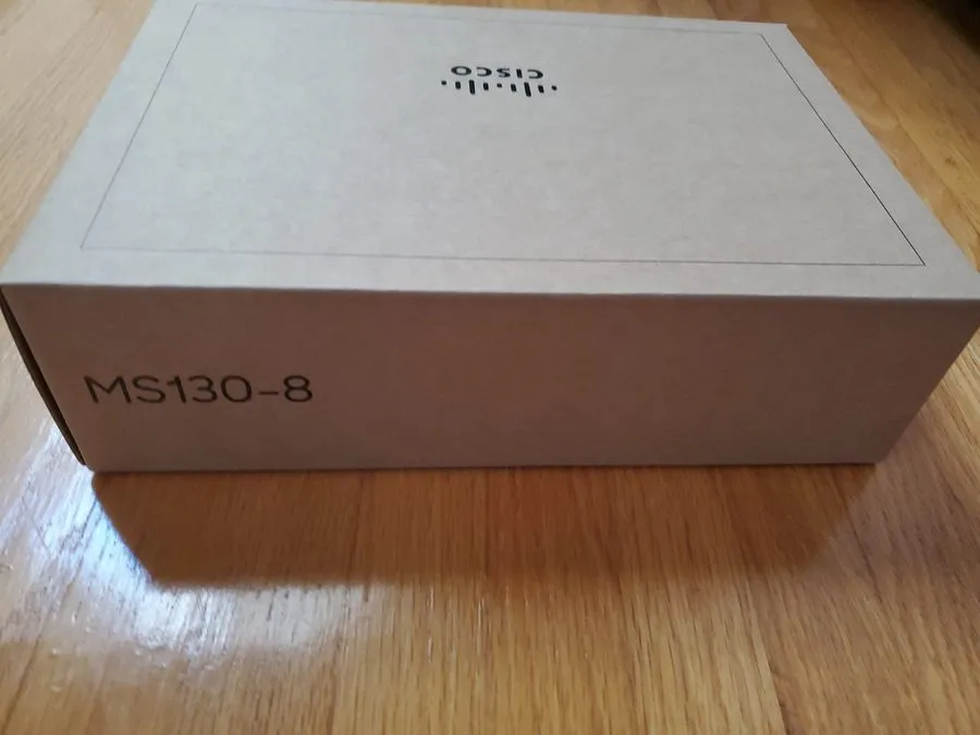 Коммутатор Cisco Meraki MS130-8-HW 8GE SWITCH *UNCLAIMED