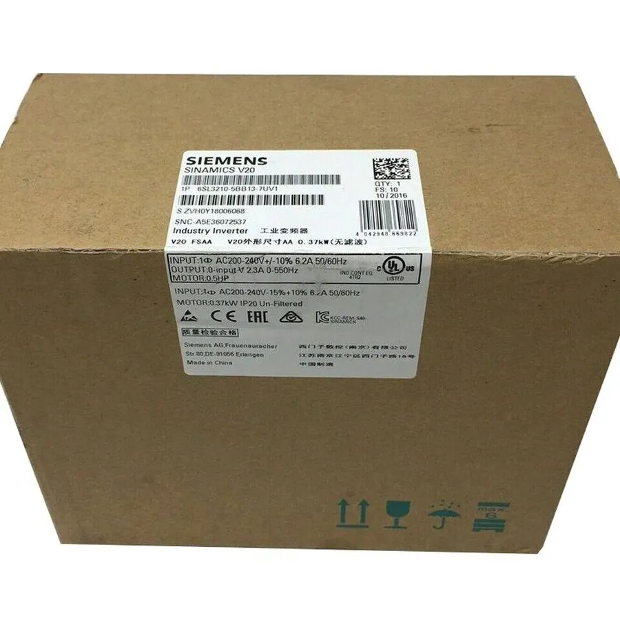 Частотный преобразователь 6SL3210-5BB13-7UV1 1PC SIEMENS SINAMICS Rated Power