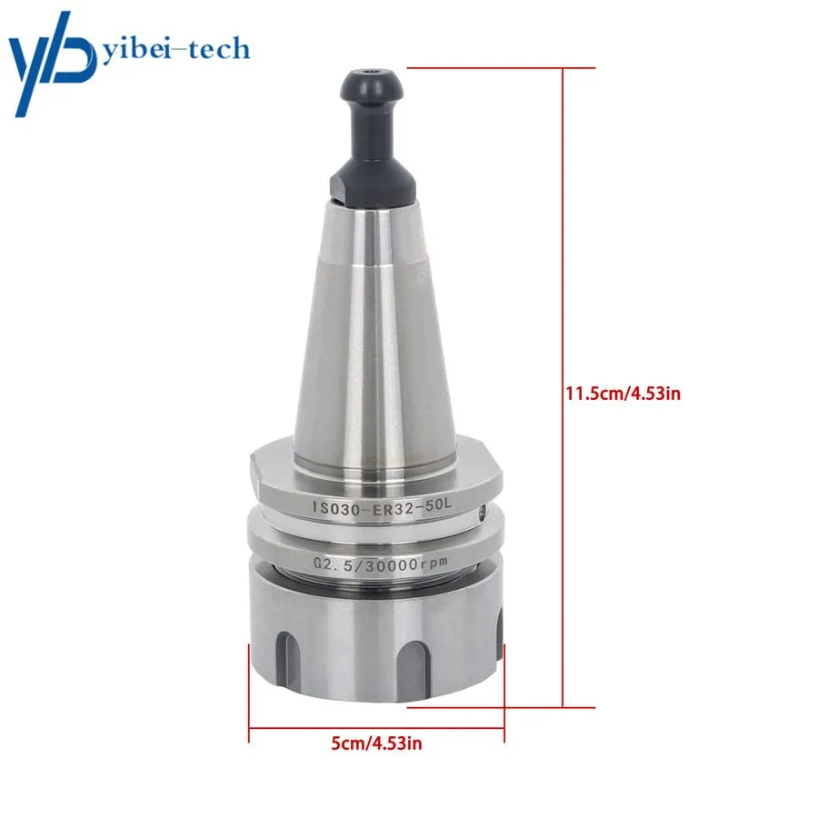 Патрон Balance Collet ISO30 ER32-50 Antirust Chuck CNC Milling Lathe Tool Holder