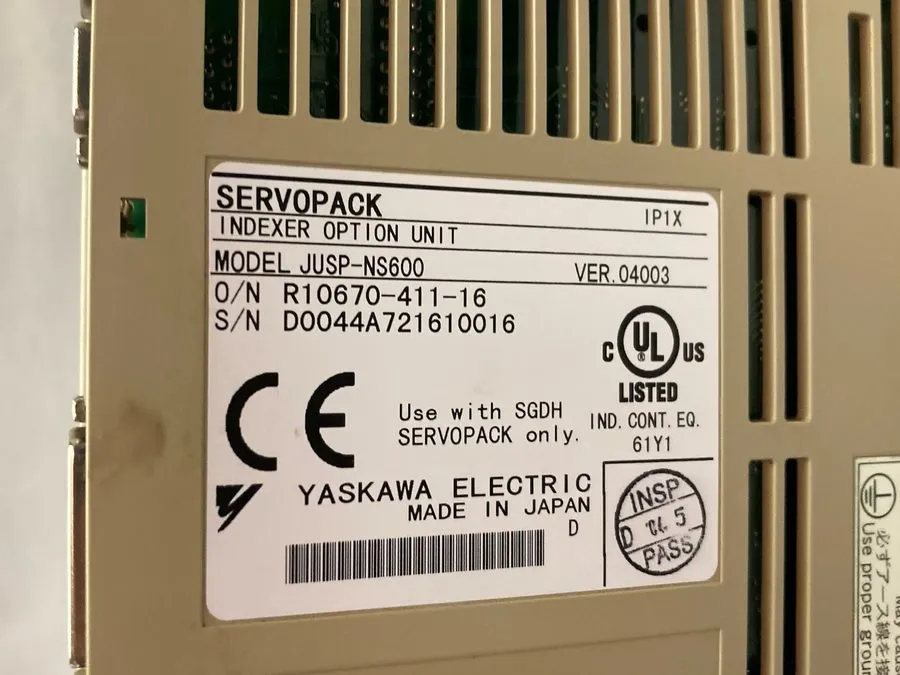 Сервопривод Yaskawa SGDH-30AE Servopack AC Drive 3kW 200-230V FAST