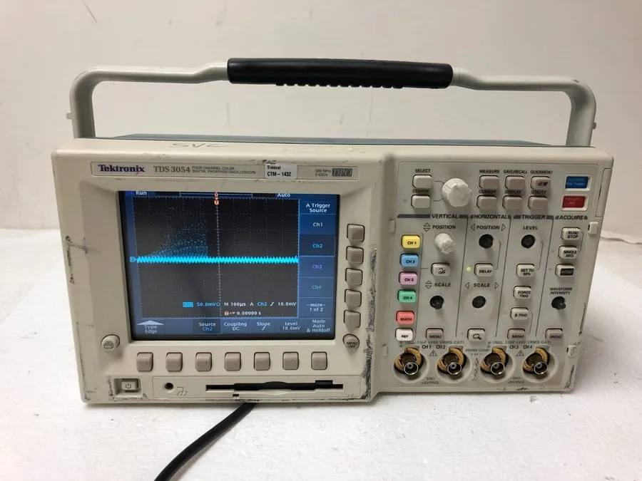 Осциллограф Tektronix TDS3054 4 CH DPO Oscilloscope 500MHz 5GSa/s, TRG FFT