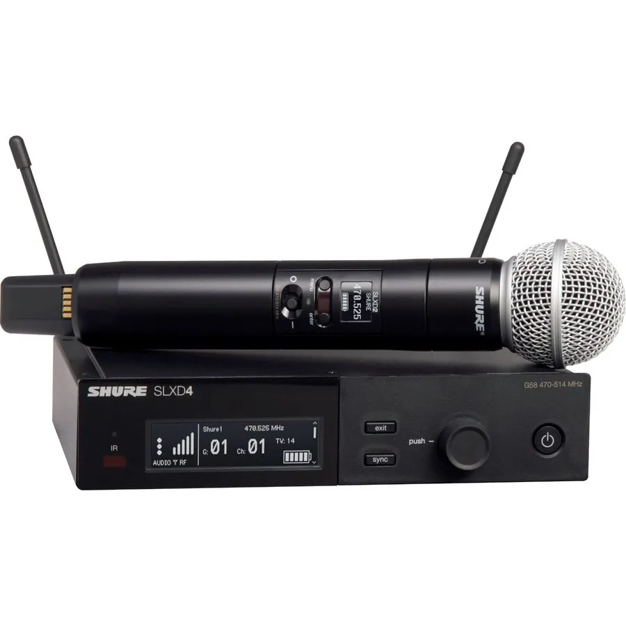 Радиосистема Shure SLXD24/SM58 G58 Wireless System w/ SM58 Handheld Microphone G