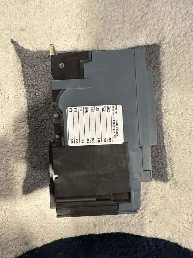 Автоматический выключатель Siemens 3va4150-5ed34-0aa0 50amp circuit breaker type — фото лота 2