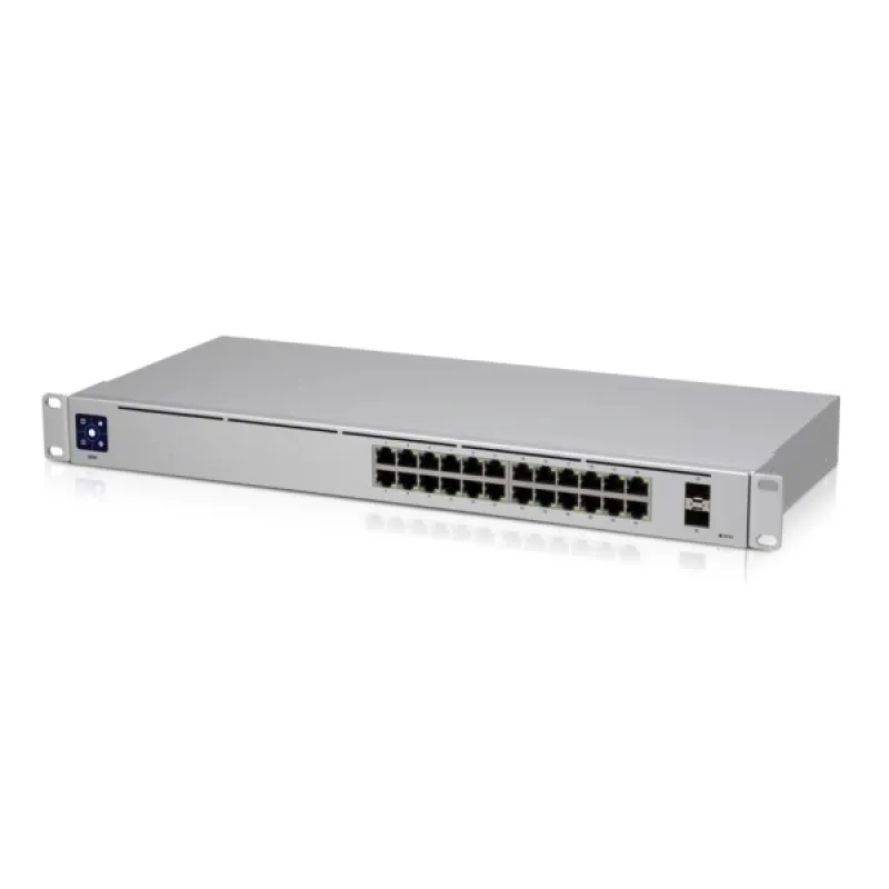 Коммутатор Ubiquiti UniFi USW-24 24-Port Gigabit Managed Switch SFP Rackmount