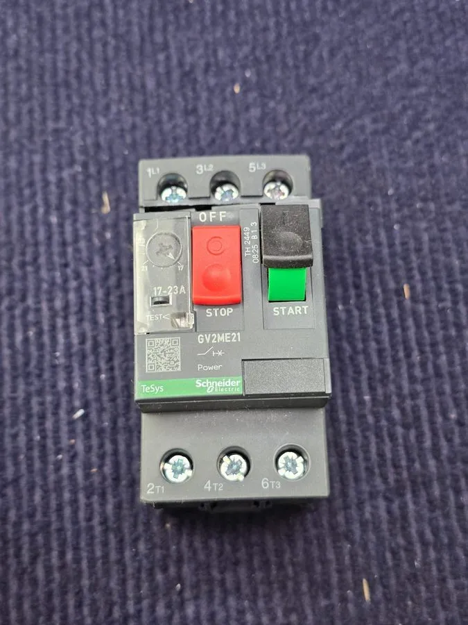 Автоматический выключатель Manual Motor Starter Button GV2ME21 motor circuit bre