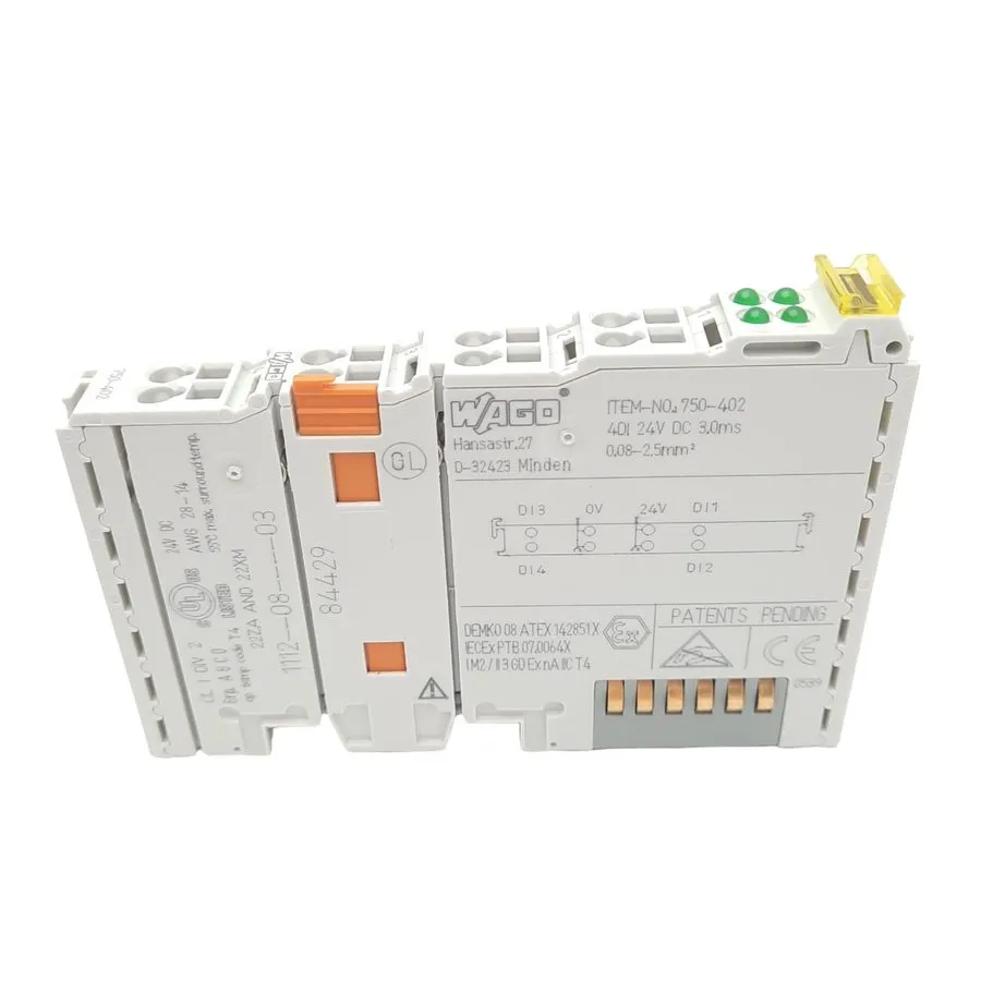 Модуль ввода-вывода Wago 750-402 Input Module 4DI 24VDC 3.0Ms