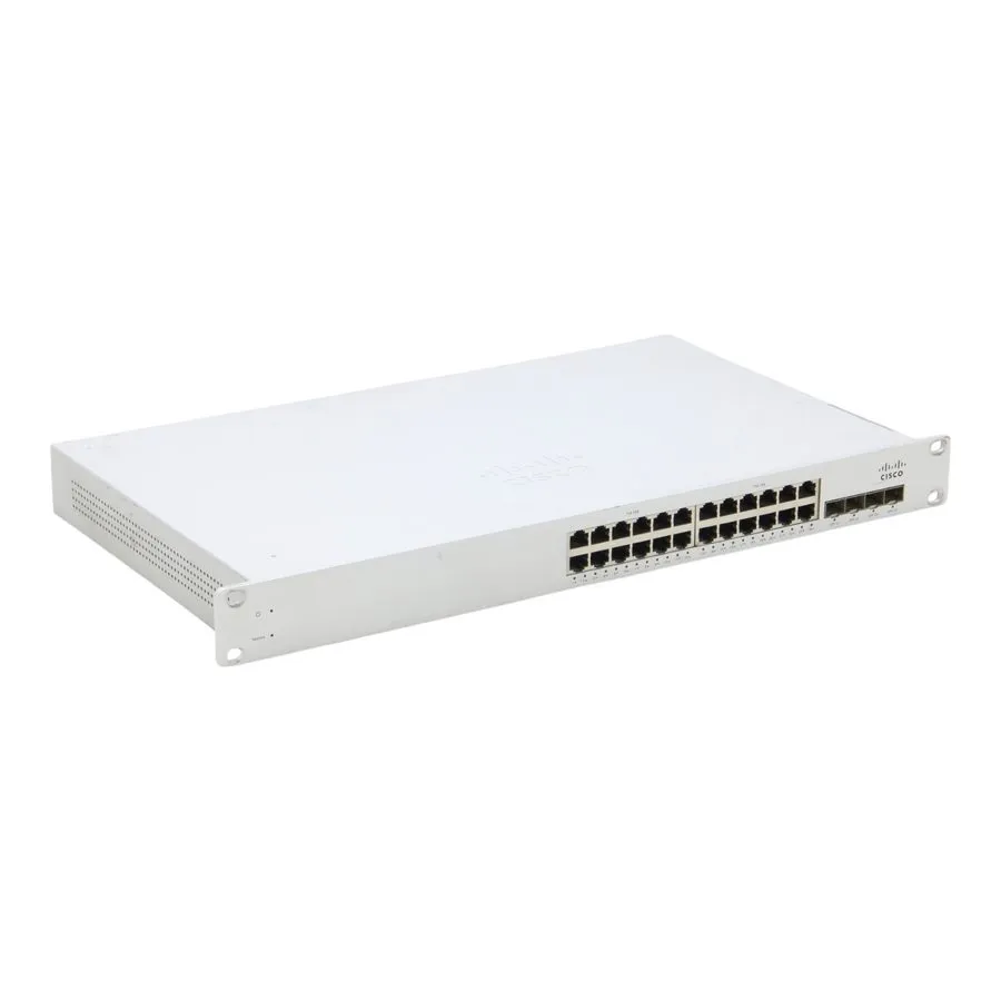 Коммутатор Cisco Meraki MS220-24P 24-Port PoE Gigabit Managed Switch Rackmount G