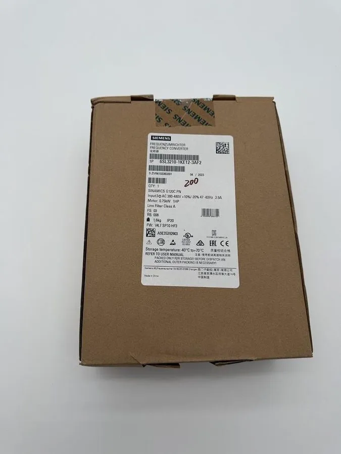 Частотный преобразователь Siemens 6SL3210-1KE12-3AF2 BOX SINAMICS Drive