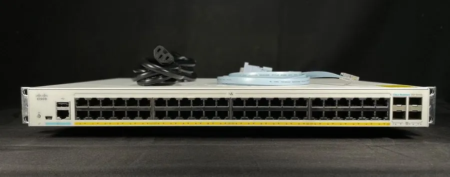 Коммутатор Cisco CBS350-48P-4X 48 Port Gigabit PoE+ 4x10G SFP+ Switch