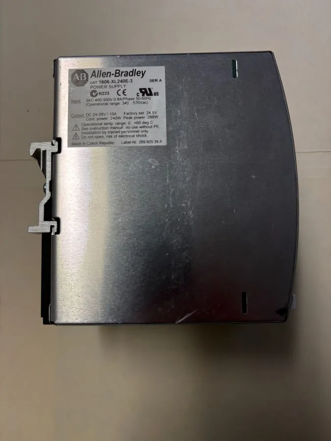 Блок питания Allen Bradley 1606-XL240E-3 Series A Power Supply, not in