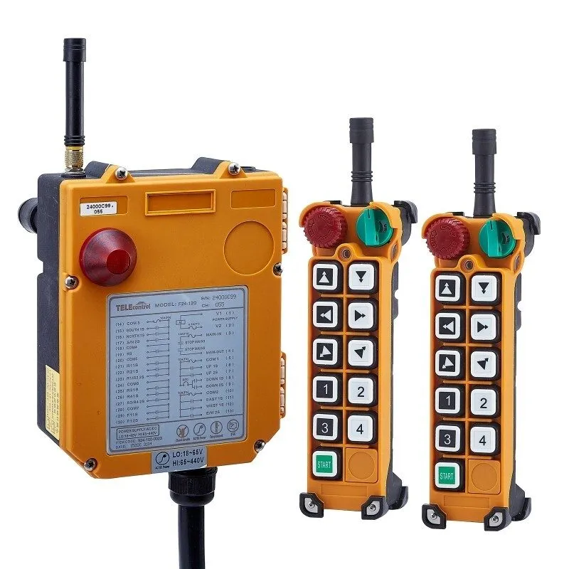 Таль TELECRANE F24-10D Industrial Radio Wireless Crane Hoist Remote Control Swit — фото лота 1