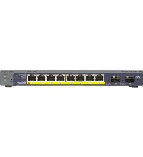 Коммутатор NETGEAR GS110TP 8-Port Gigabit PoE+ Smart Switch (GS110TP-300NAS)