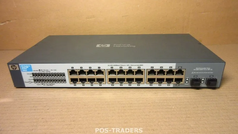 Коммутатор HP ProCurve 1410-24G 24-Port Gigabit 10/100/100 + 2x SFP Ports Switch