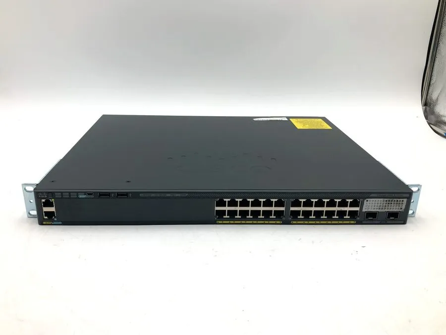 Коммутатор Cisco 2960-X Series 24 Port 370W PoE+ Switch, WS-C2960X-24PD-L