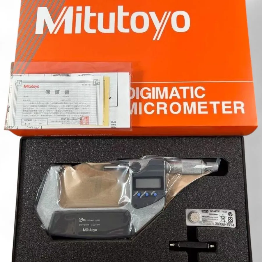 Микрометр Mitutoyo MDC-75PX Digital Micrometer 50-75mm IP65 Ratchet Stop