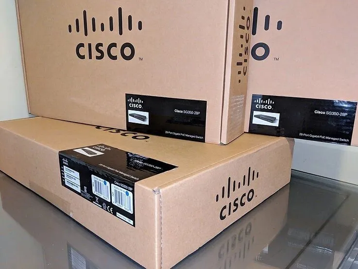 Коммутатор Cisco SG350-28P-K9 28-Port Gigabit PoE Managed Switch